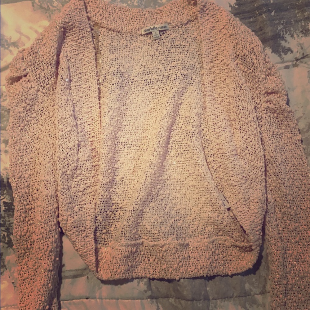 Soft pink cardigan